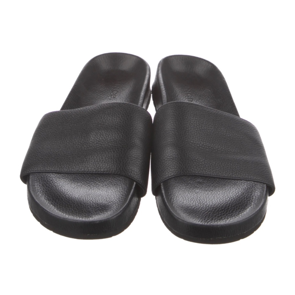 Vince Leather Slides